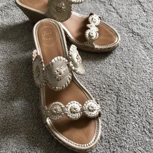 EUC Jack Rogers Wedge Heels